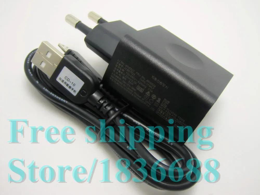 5 2 В 2.0A адаптер переменного тока для Lenovo IdeaTab S6000 H F S600H S6000AF B8000 A3300 Tablet L11C2P32 зарядное