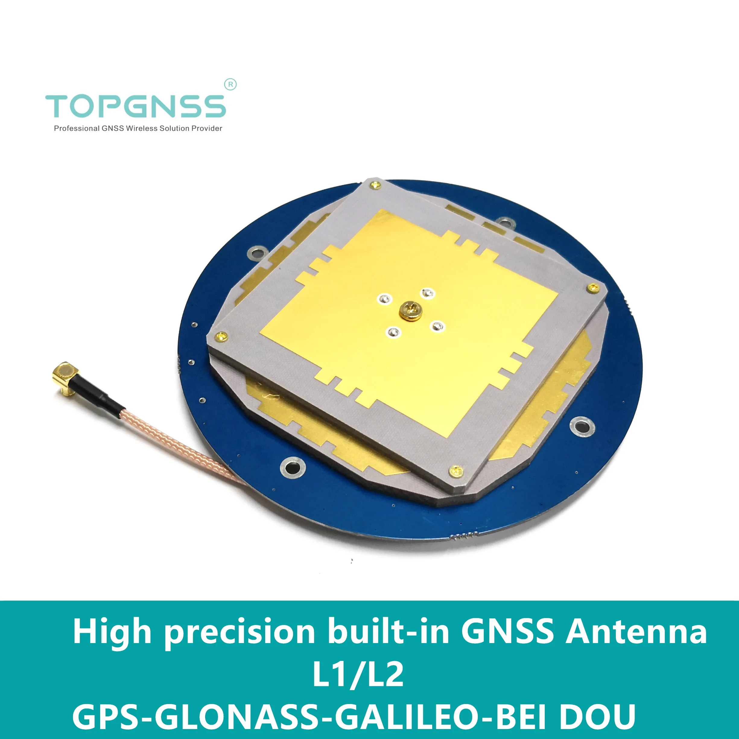 5 шт. TOPGNSS Встроенная измерительная антенна GNSS RTK высокоточная съемка CORS GPS Φ