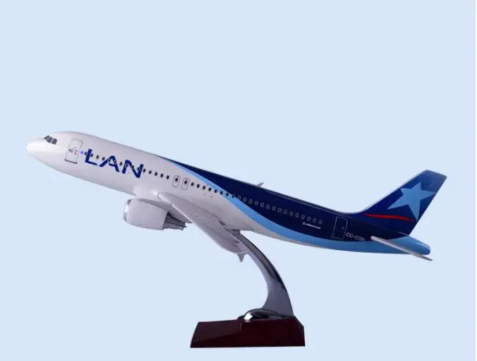 Модель самолета там 47 см модель из смолы для Бразилии Tianma B777 Аэробус A320 LAN Чили