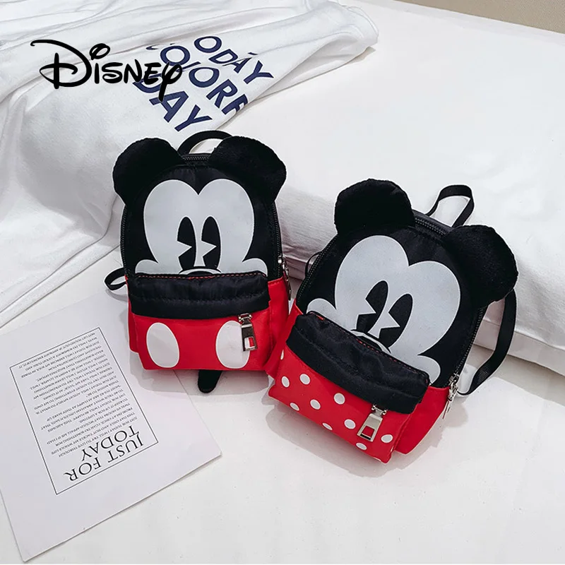 Disney Детская сумка мини Микки Маус для женщин рюкзак милый мультфильм Минни детский сад детские пакеты для закусок подарки на день рождения