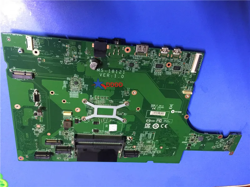 Оригинал для материнской платы MSI Gt80 2qe 263us с процессором SR1Q8|Компьютерные кабели и