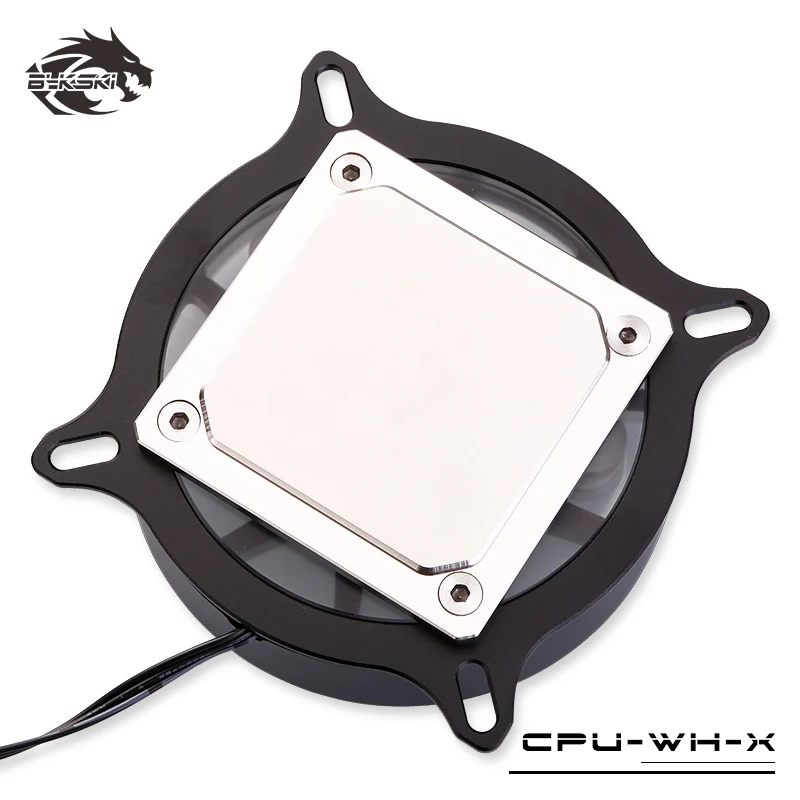 Bykski Процессор воды радиаторный блок использовать для INTEL LGA1150 1151 1155 1156 LGA2011 2066X299 Медь радиатор 5 V RGB 3PIN заголовок