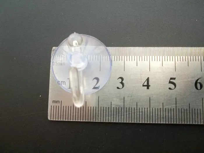 20 шт. прозрачная пластиковая присоска стеклянная прокладка Диаметр 2 5 см/3 см