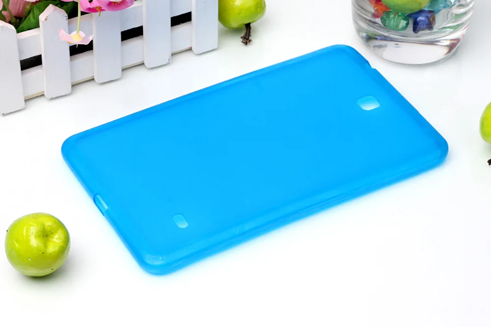 Для Samsung Galaxy Tab 4 8 0 T330 T331 T335 планшет Мягкая силиконовая резина ТПУ задняя крышка