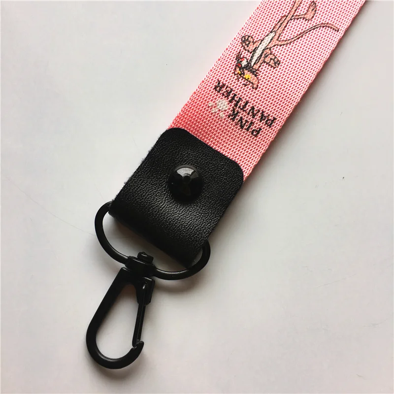 Модные Розовые шейный ремень нейлон ремешок для ключей ID Card Gym Мобильный телефон ремни USB значок держатель DIY Повесьте Rope длинные+ Короткие