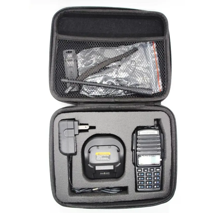 UV82 9R bag Baofeng коробка для хранения/сумка чехол для переноски радио для Baofeng UV-9R UV82 A58 рация UV-5RAE DM-5R плюс UV-XR двухстороннее радио - Цвет: UV82 9R bag