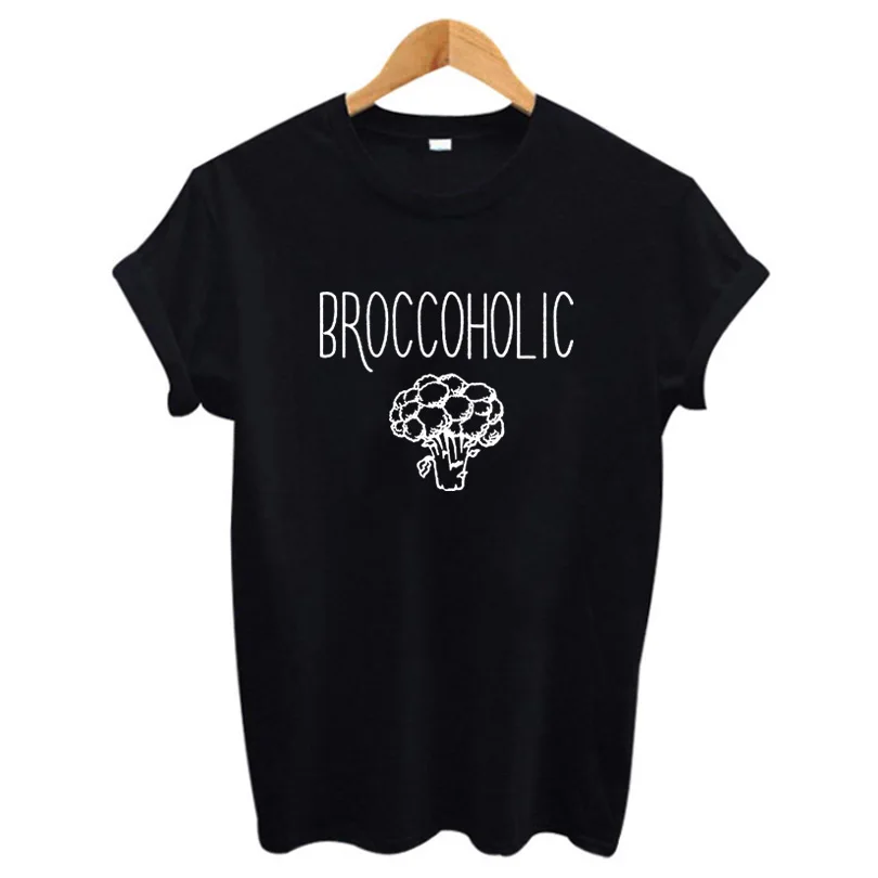 Cute Women Summer Casual Tee Shirt Femme T-shirt Farm Harajuku Vegan Print T Shirts Vegetarianism Graphic Tees | Женская одежда