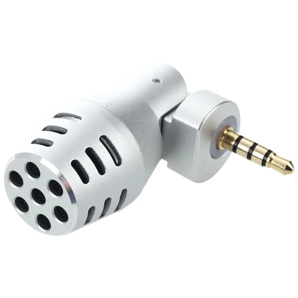 Конденсаторный микрофон Electret Mic всенаправленный 3 5 мм для iPhone 6S 5S iPad/iPod touch