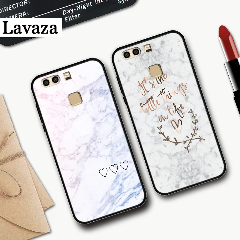 Marble rose triangle Silicone Case for Huawei P8 Lite 2015 2017 P9 2016 Mimi P10 P20 Pro P Smart Z 2019 P30 | Мобильные телефоны и