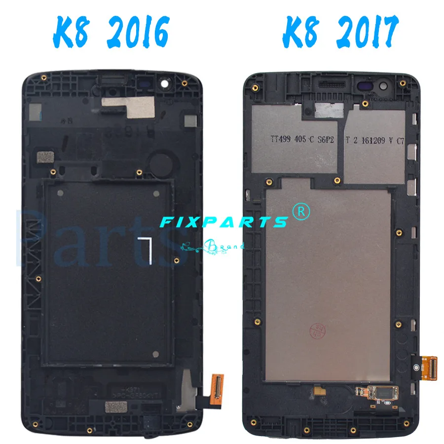 100% протестированный рабочий ЖК экран с двойной картой для LG K8 2017 X240 дисплея в