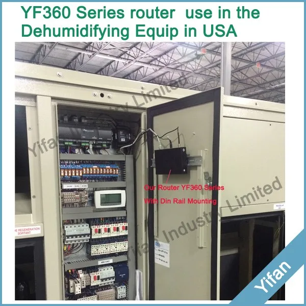 Поддержка Modbus TCP RTU YF360-H UMTS/WCDMA/HSPA промышленный 3g модем маршрутизатор с портом ethernet