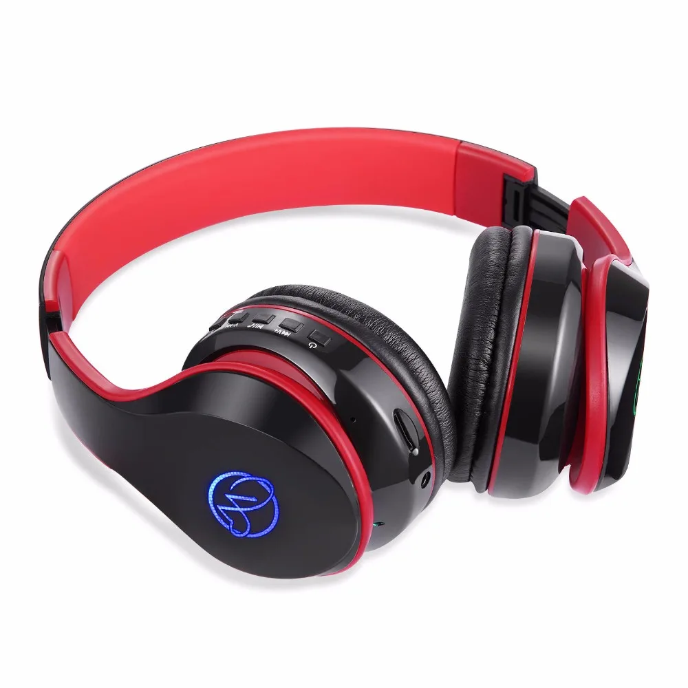 Tourya BH7 Беспроводная связь Bluetooth наушники светящиеся гарнитура с микрофоном свет