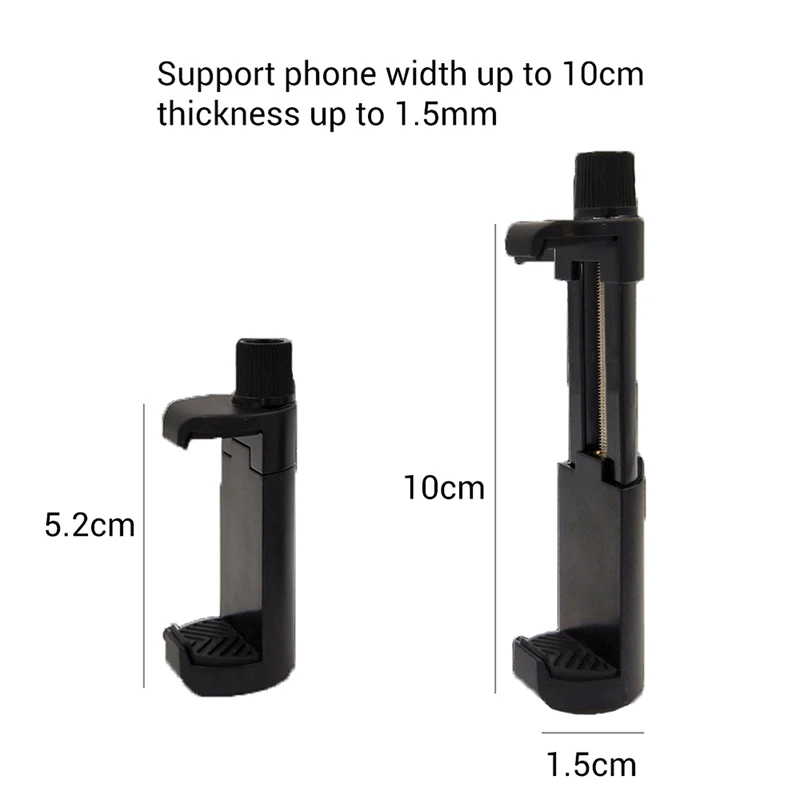 Вращающийся на 360 градусов держатель для штатива Подставка сотового телефона