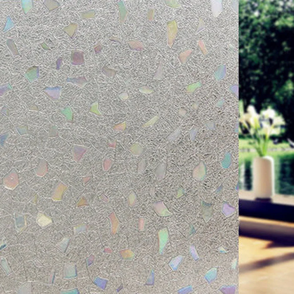 3d без клея статическая липкая декоративная матовая оконная пленка для защиты от