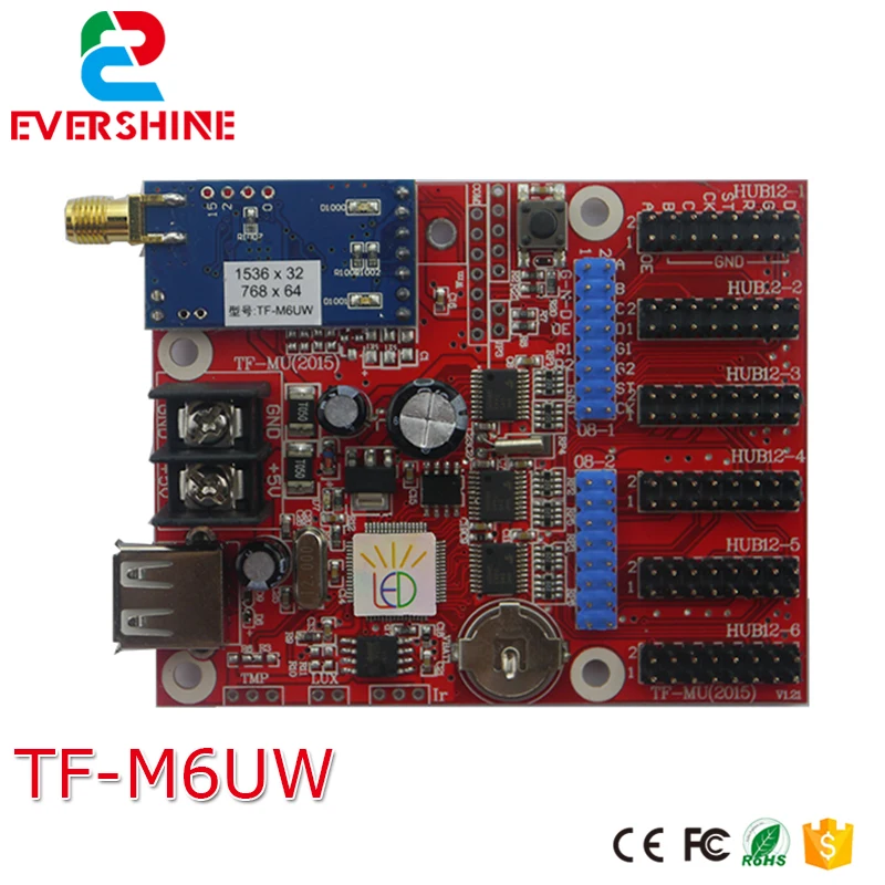 Карта Управления светодиодным дисплеем беспроводная и USB драйвер|control card|card