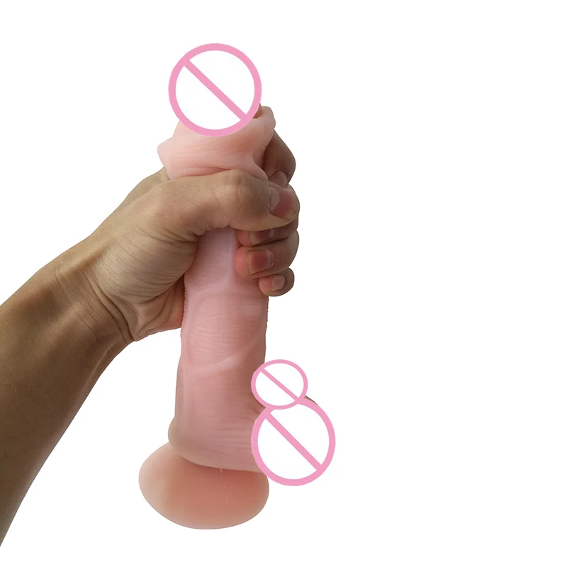 Реалистичный мягкий силиконовый фаллоимитатор для женщин реалистичный на