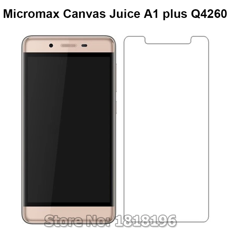 Закаленное стекло для Micromax Canvas Juice A1 plus Q4260 чехол Защитная пленка смартфонов