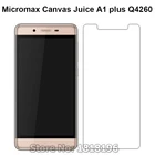 Закаленное стекло для Micromax Canvas Juice A1 plus Q4260, чехол Защитная пленка для смартфонов, защитный экран для Micromax Q4260