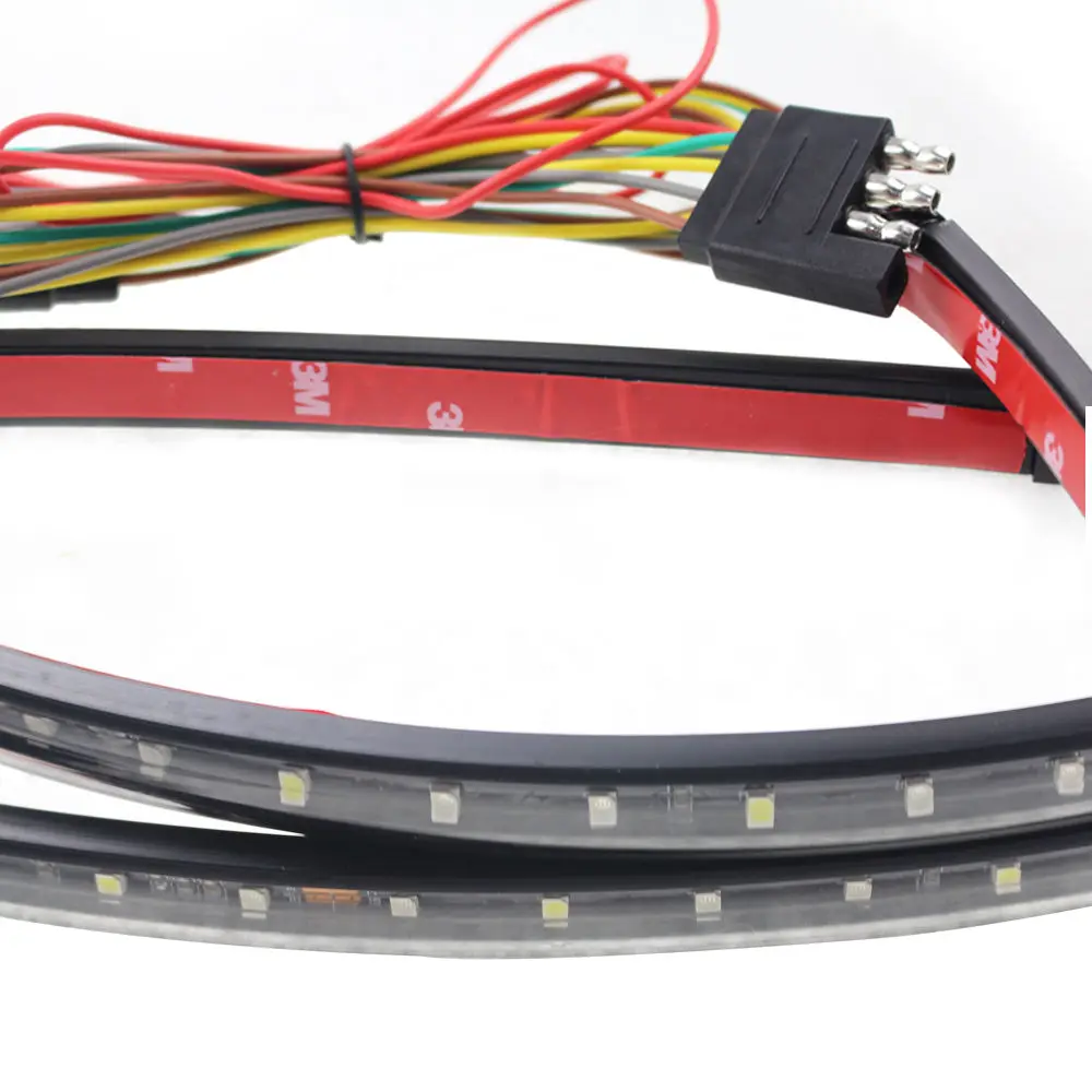 49 &quotгибкая лента 5-Функция красный белый бег/тормоз/назад/сигнал 2835 SMD
