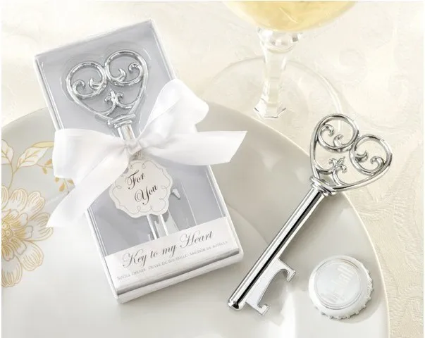 2018 FEDEX Free shipping 200pcs Key To My Heart Bottle wedding gifts for guests baby shower decorations kids birthday party su | Дом и сад