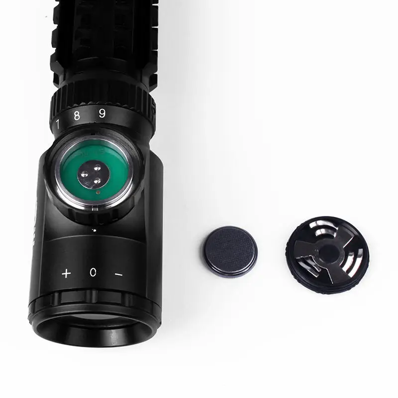 BIJIA C3-9X40EG Illuminated Red Green Rangefinder Reticle Riflescope of Tripe Picatinny 20mm Rail Hunting Airsoft Rifle Scope | Спорт и