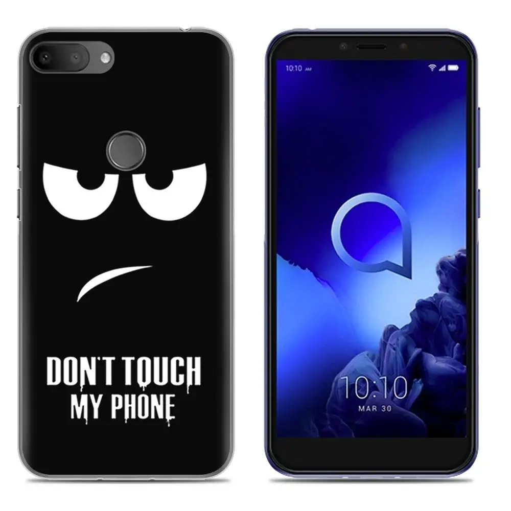 Мягкий чехол для телефона для Alcatel 1S, 5,5 дюйма, Модный узор, ТПУ, силиконовый чехол, цветной, окрашенный, мягкий чехол - Цвет: 9