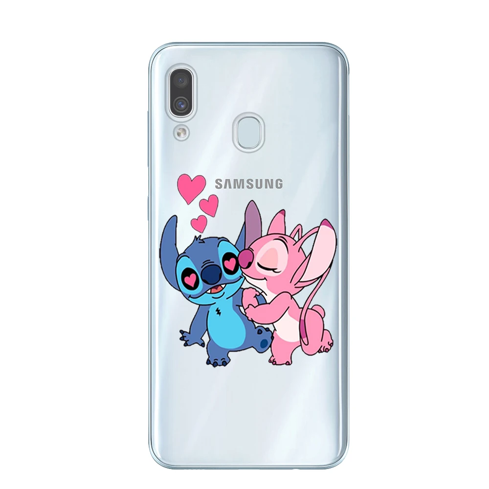 Чехол из мягкого ТПУ для samsung Galaxy A6 A8 плюс A7 A9 Крышка для samsung A10 A20 A30 A40 A50 A60 A70 A80 милые Прошитые Футляр для телефона