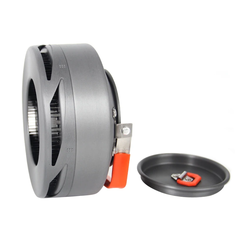 Чайник теплообменник для кемпинга пикника Путешествий Походов огней клена в