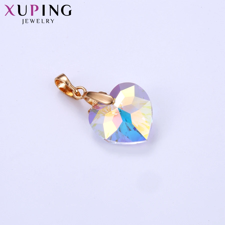 Xuping ювелирные изделия подвески ожерелья в форме сердца кристаллы от Swarovski сладкий маленький свежий рождественские подарки S141.2-34072