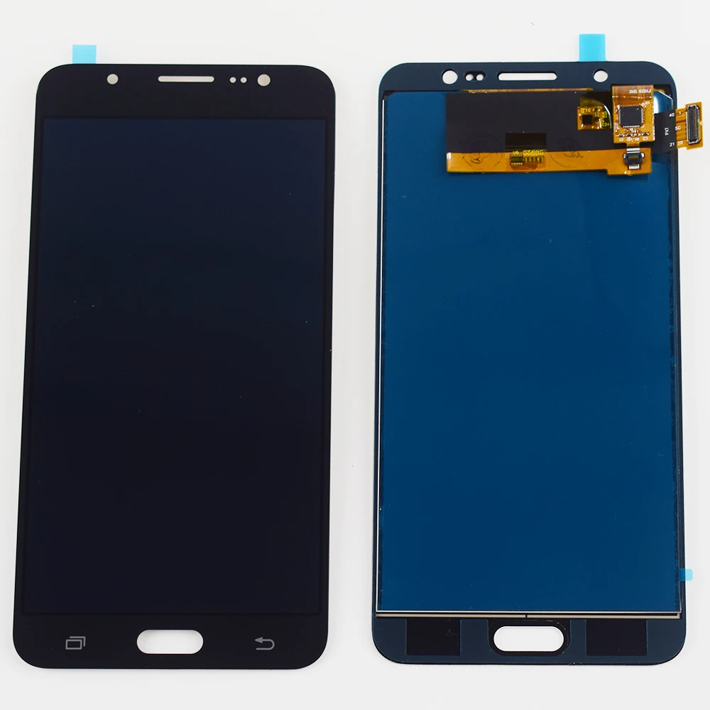 Дигитайзер сенсорного экрана в сборе с рамкой для Samsung J7 2016 ЖК дисплей J710F J710 J710M