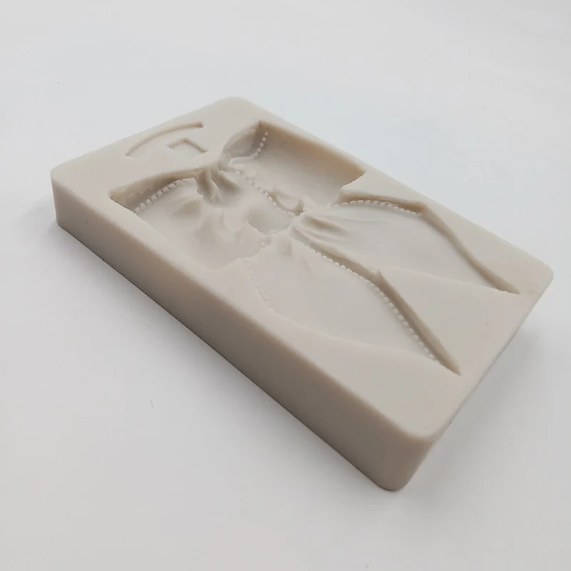 

minsunbak The New Bow Silicone Mold Bow Tie Shape Chocolate Baking Tool Cake Decoration