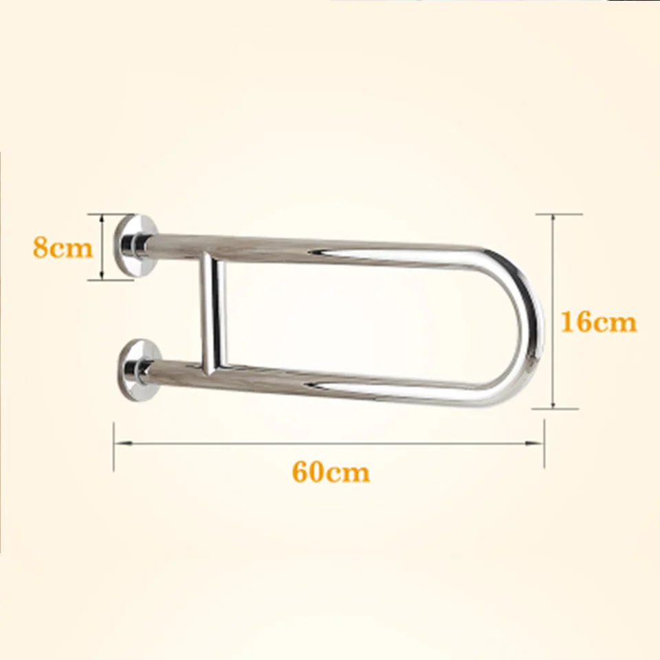 Прижимная планка для туалета OKAROS нержавеющая сталь ручка захвата барная стойка