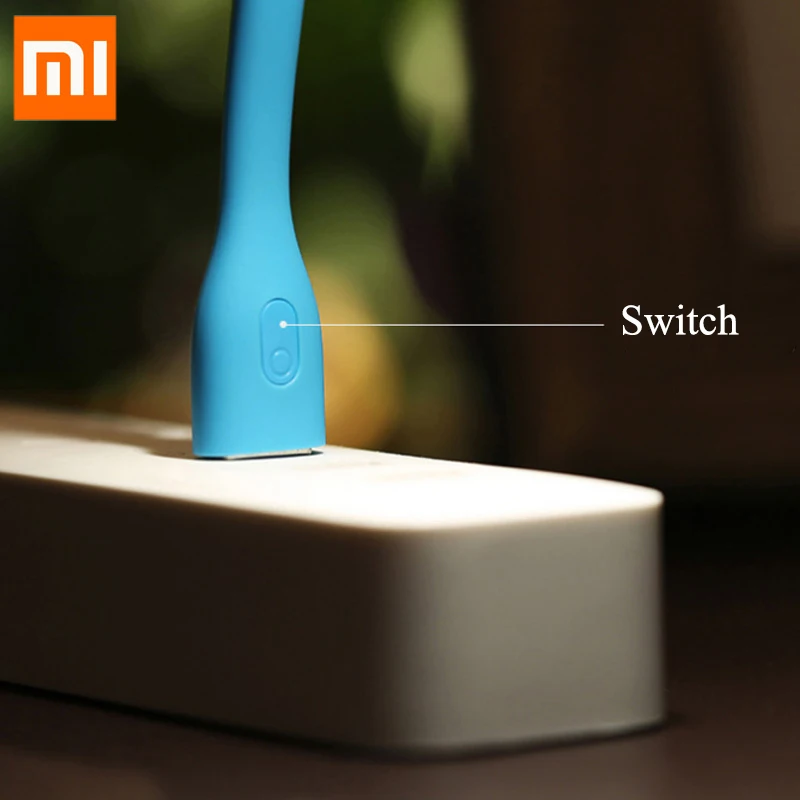 Оригинальный Xiaomi Mijia USB света с выключателем светодиодный свет для Мощность