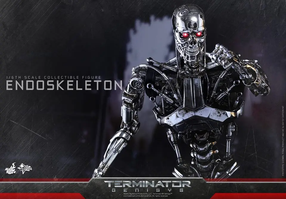Новинка 1/6, оригинальная модель Terminator Genisys 5, модель Endoskeleton, коллекция, фигурки, игрушки, новая коробка