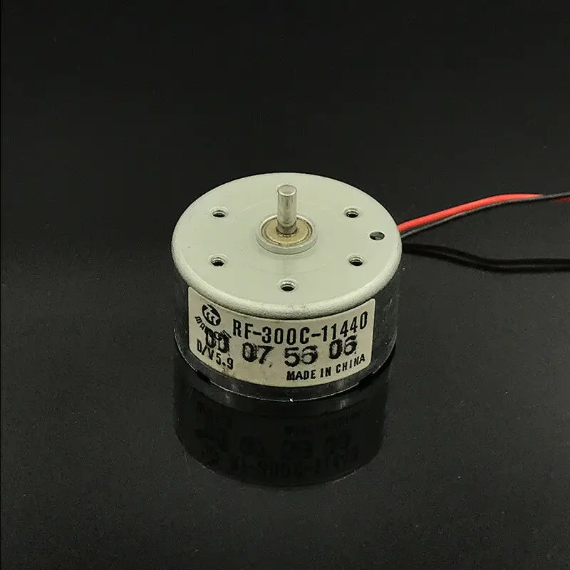 Mabuchi RF 300C 11440 D/V 5 9 микро 24 мм круглый тонкий Шпиндельный двигатель мини Солнечный