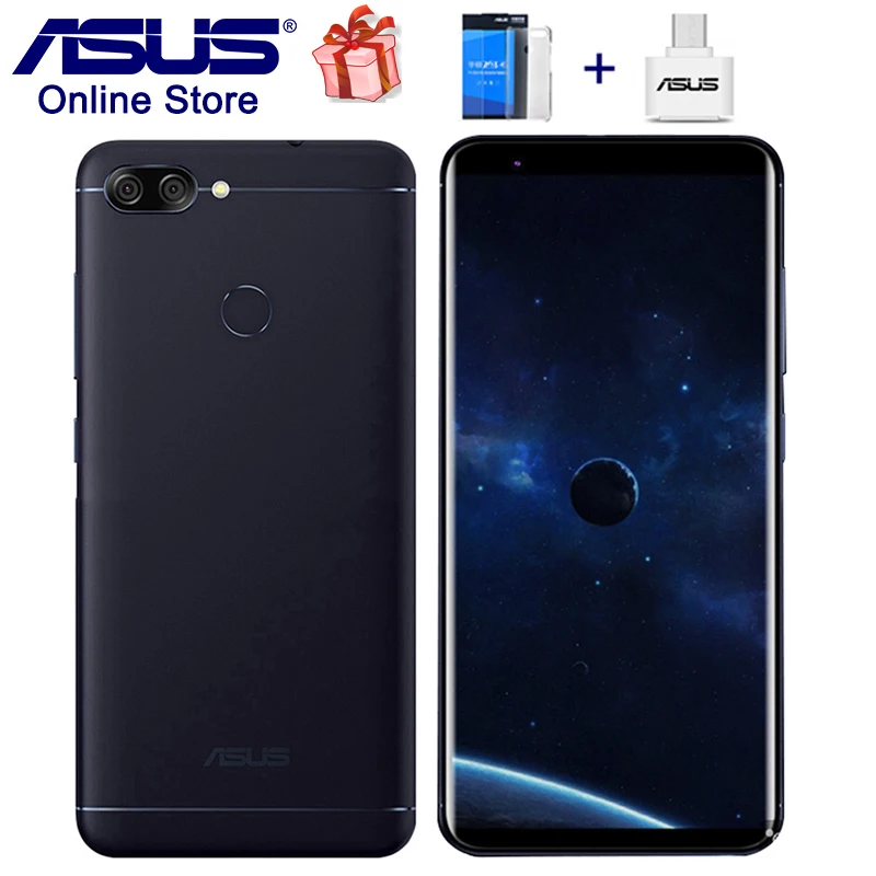 Смартфон ASUS ZenFone Max Plus M1 4G LTE мобильный телефон 4 ГБ+64 ГБ Pegasus 4s ZB570TL ZenUI 4.0 5 7 дюймовый
