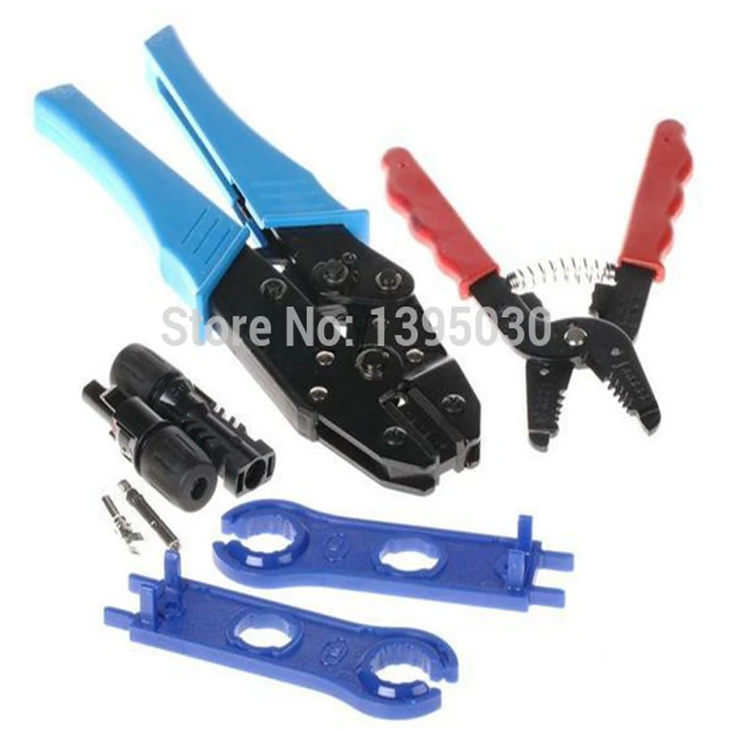 5 компл./лот MC4 солнечные обжимные инструменты кабель панели солнечных батарей