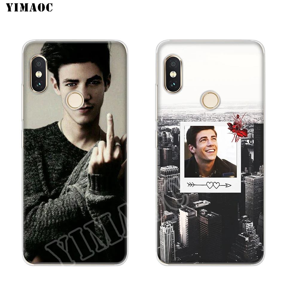 Мягкий ТПУ чехол YIMAOC Grant Gustin для Xiaomi Redmi 6 4X 5A 4A S2 Note 4 5 Pro Plus Mi 8 9 SE A2 A1 MiX 2S MAX 3 |