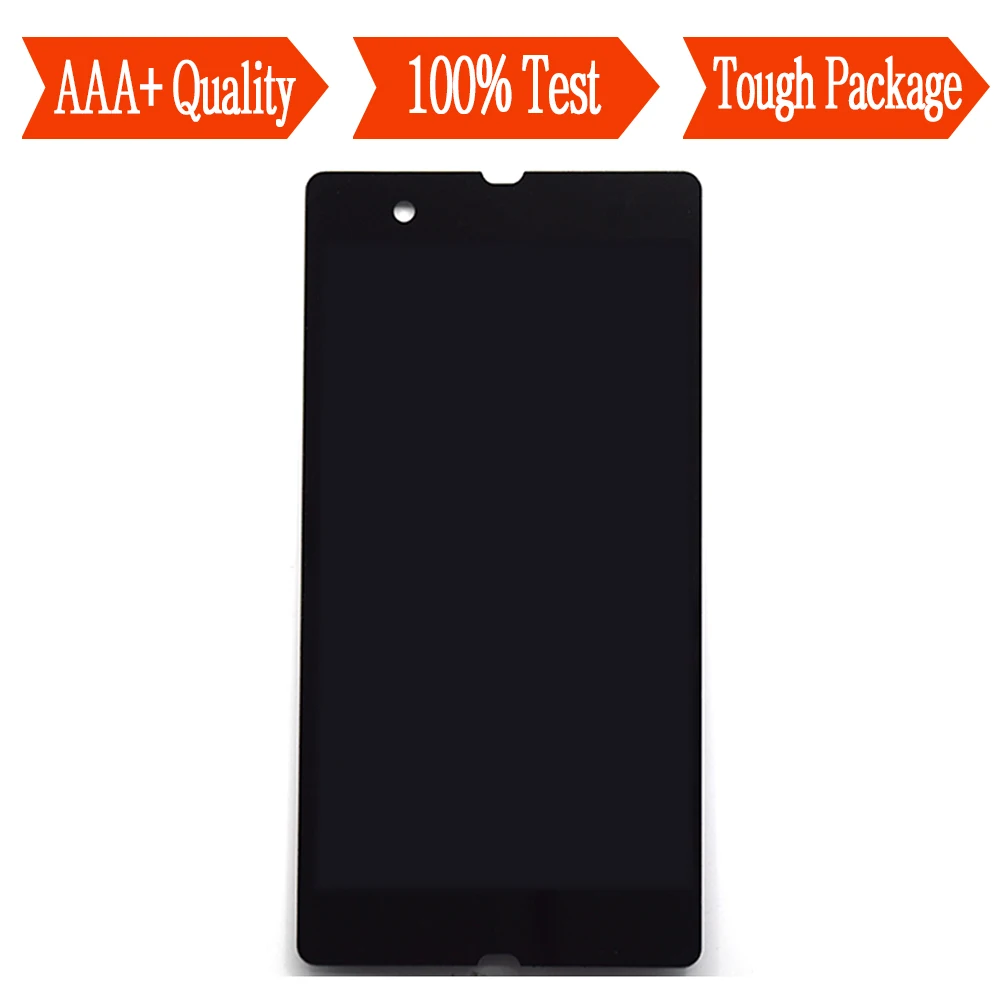 Для SONY Xperia Z LCD L36H C6603 C6602 C6606 сенсорный экран Сенсорная панель + ЖК-дисплей монитор