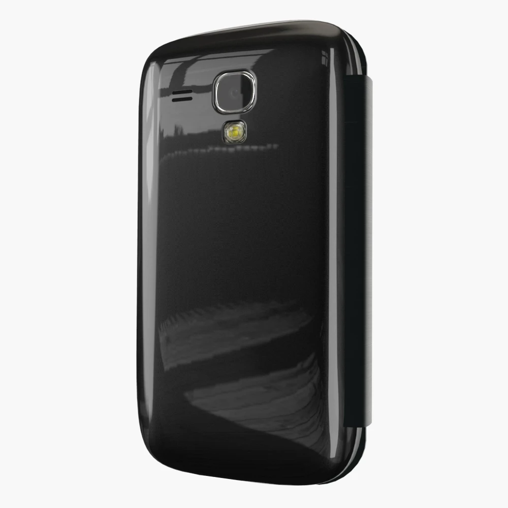 Тонкий чехол книжка с окошком для Samsung Galaxy S Duos s7562|phone bag|flip casephone cover |