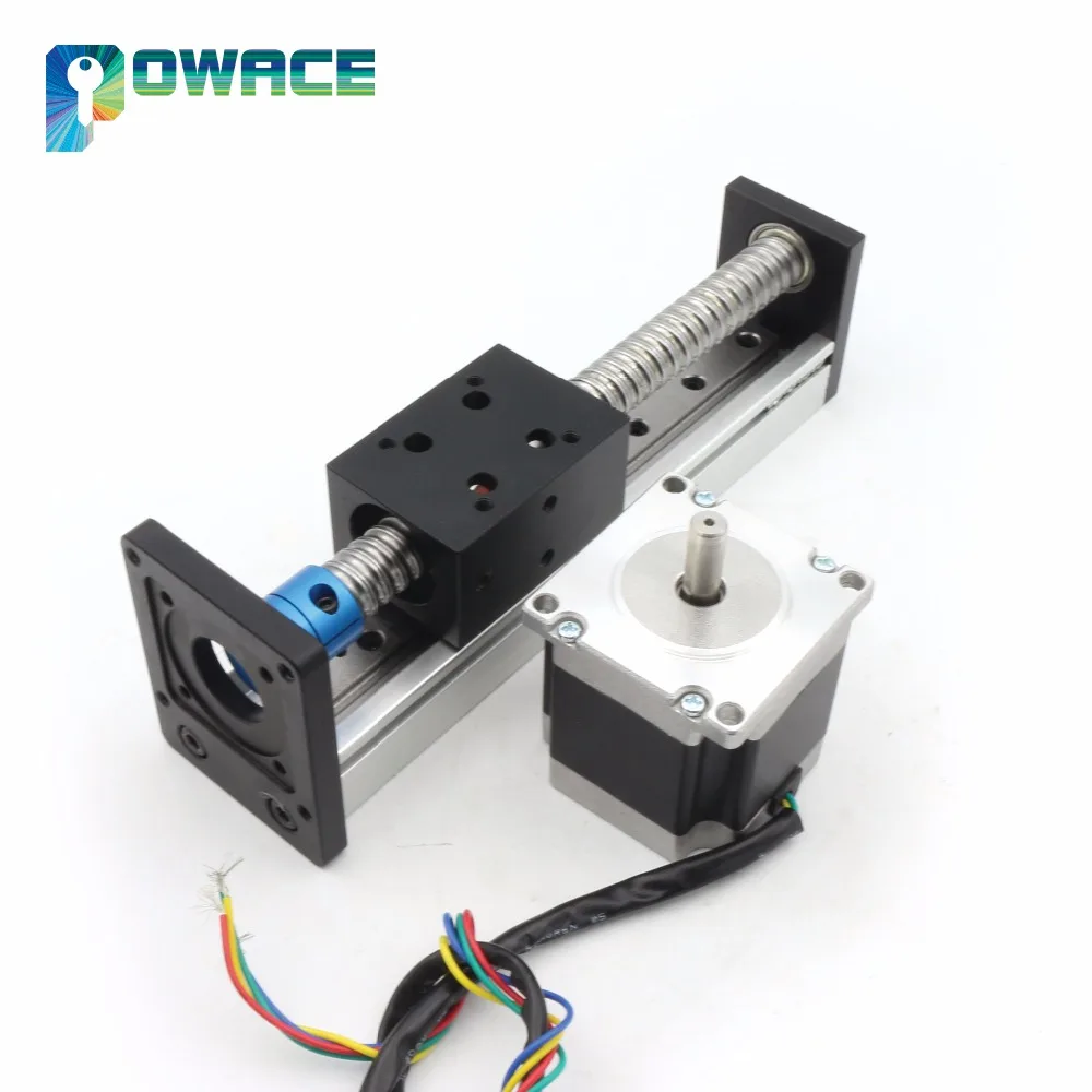 

CBX1605 Slide Stroke 300mm Linear Motion Guide Precision Ball Screw Z-Axis+Stepper Motor for CNC Router