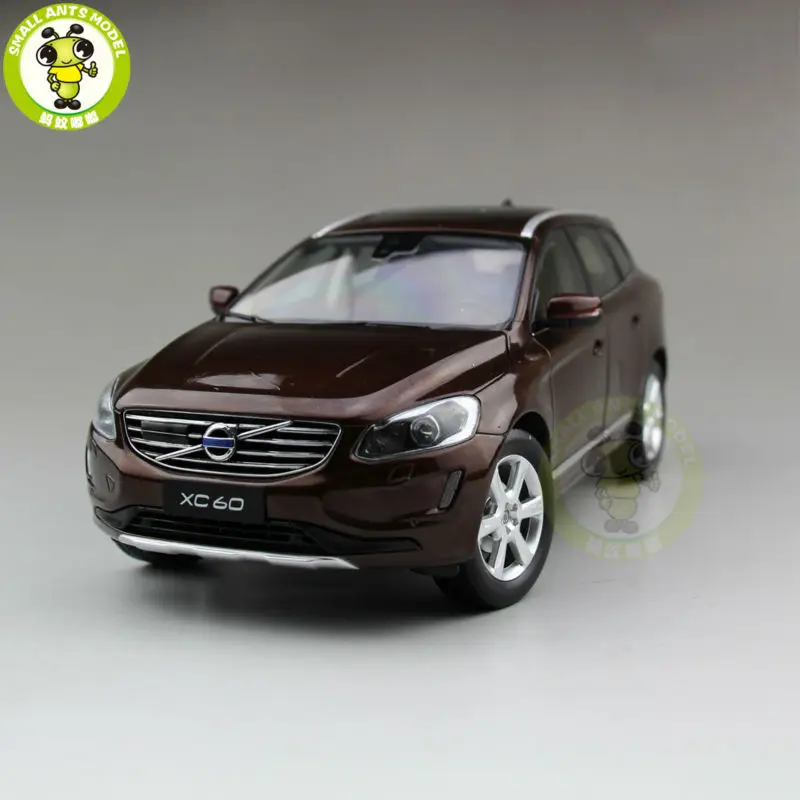 1/18 Volvo XC60 T6 AWD SUV литая модель автомобиля внедорожник коричневый