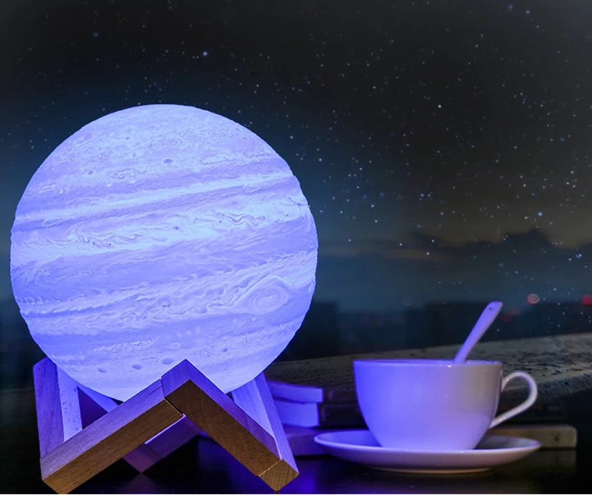 Лунный свет 3D печать Луны Глобус лампы 3D светящиеся Луна лампы с подставкой, luna луна лампа ночник для дома Украшения в спальню детей