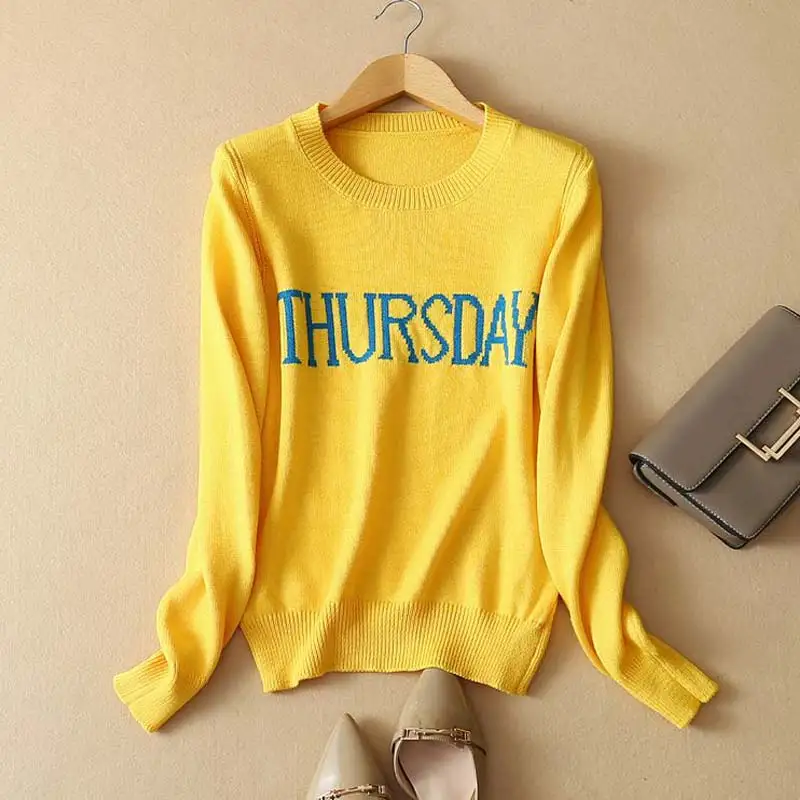 BOHOFREE яркие цвета одежда для пары пуловеры свитера трикотаж повседневная