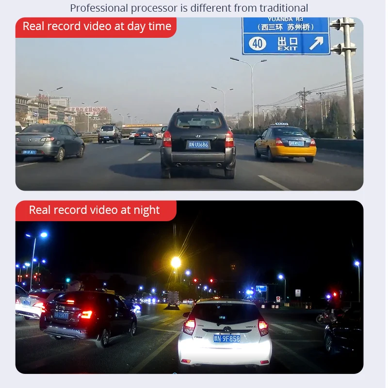 Junsun 10 "IPS сенсорный экран 2.5D FHD 1080P Автомобильный видеорегистратор поток зеркало
