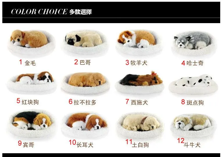 Чихуахуа чих хеллохуахуа милая дышащая собака игрушка для сна имитация