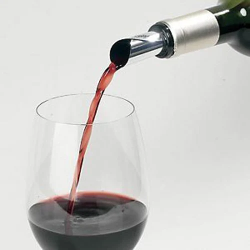 10 шт./лот многоразовый моющийся разливщик ликера диск фольга вино Pourer сок барная бутылка насадка с носиком