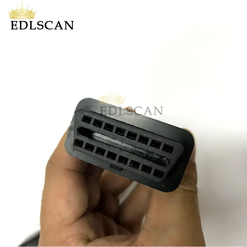 12 pin к 16 OBD адаптер Диагностический кабель для renault грузовик используется вместе с