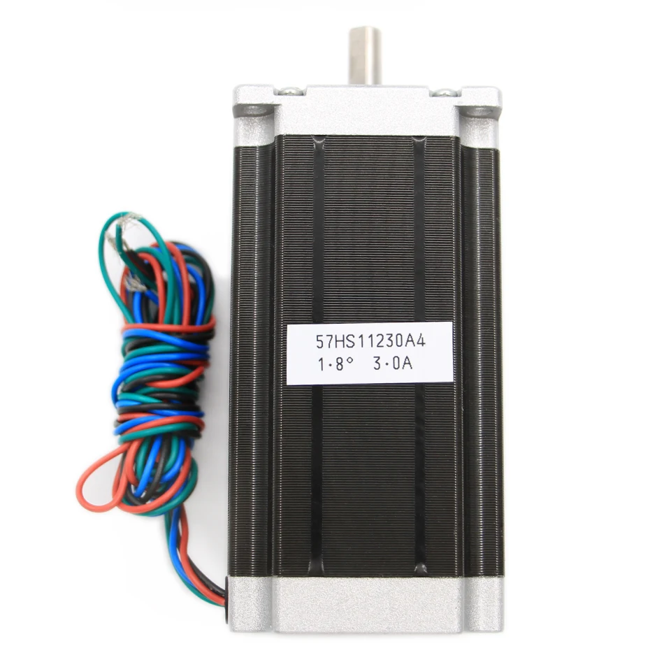 NEMA23 шаговый двигатель 57x112 мм 4-свинец 3A 3N. М/Nema 23 шаговый двигатель 112 мм 428Oz-in для 3D принтер для гравировальный станок с ЧПУ, фрезерный станок с ЧПУ