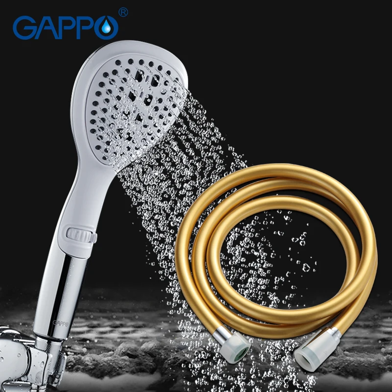 Gappo хромированная насадка для душа G01 + G47 6|shower head|hand shower headshower |